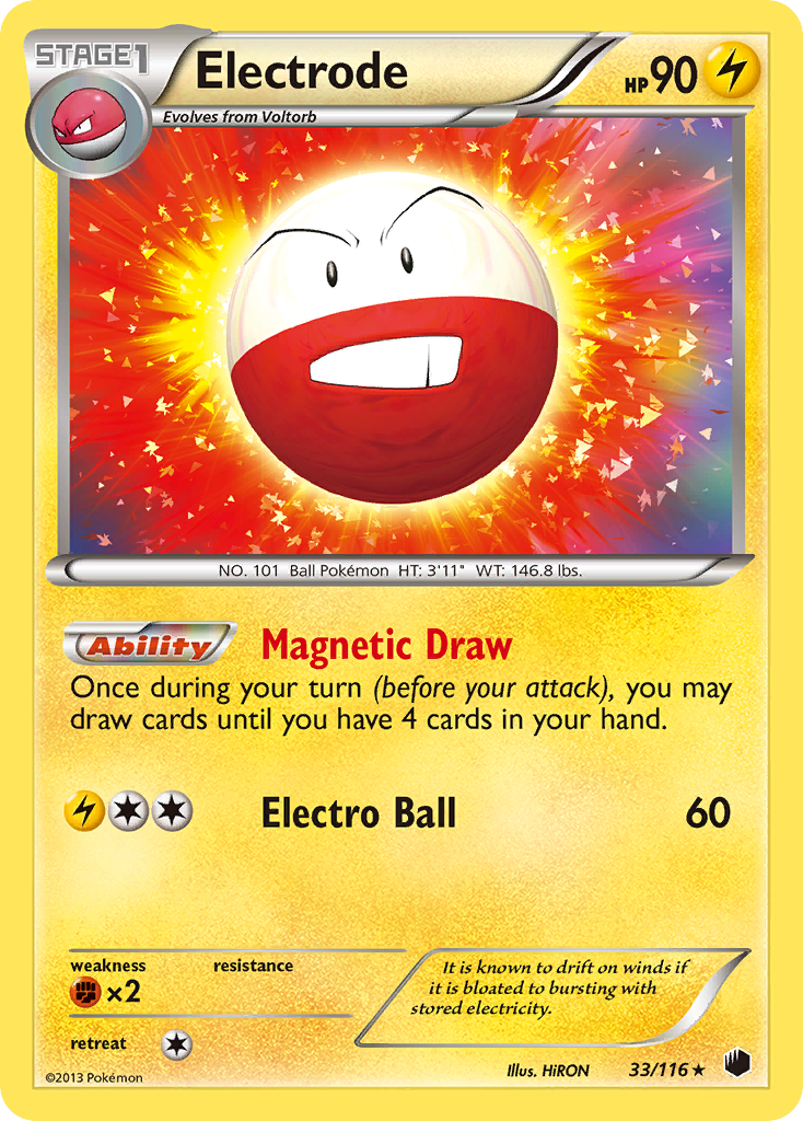 Electrode (33/116) [Black & White: Plasma Freeze] | Mega City Incorporated