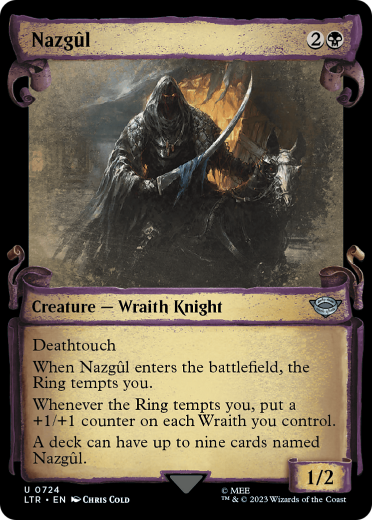 Nazgul (0724) [The Lord of the Rings: Tales of Middle-Earth Showcase Scrolls] | Mega City Incorporated