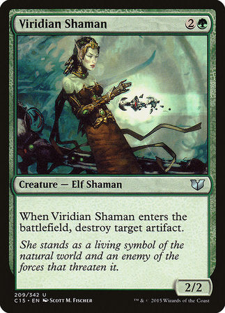 Viridian Shaman [Commander 2015] | Mega City Incorporated