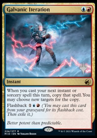 Galvanic Iteration (Promo Pack) [Innistrad: Midnight Hunt Promos] | Mega City Incorporated