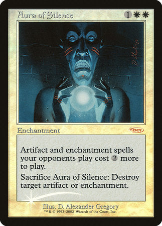 Aura of Silence [Friday Night Magic 2002] | Mega City Incorporated