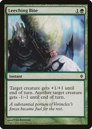 Leeching Bite [New Phyrexia] | Mega City Incorporated
