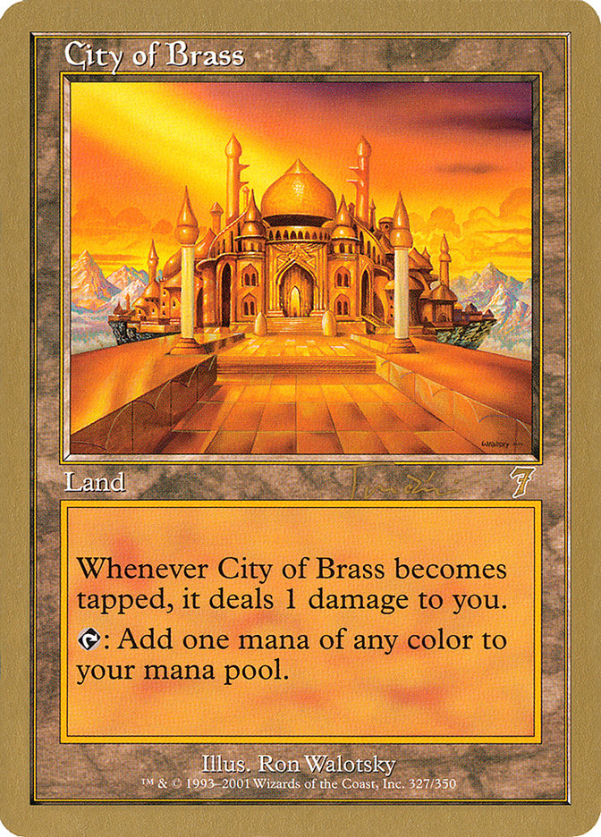 City of Brass (Jan Tomcani) [World Championship Decks 2001] | Mega City Incorporated