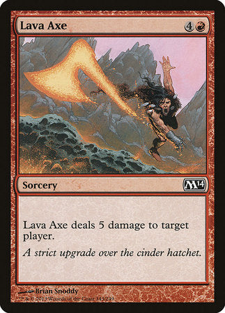 Lava Axe [Magic 2014] | Mega City Incorporated