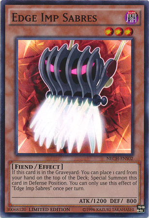 Edge Imp Sabres (SE) [NECH-ENS02] Super Rare | Mega City Incorporated