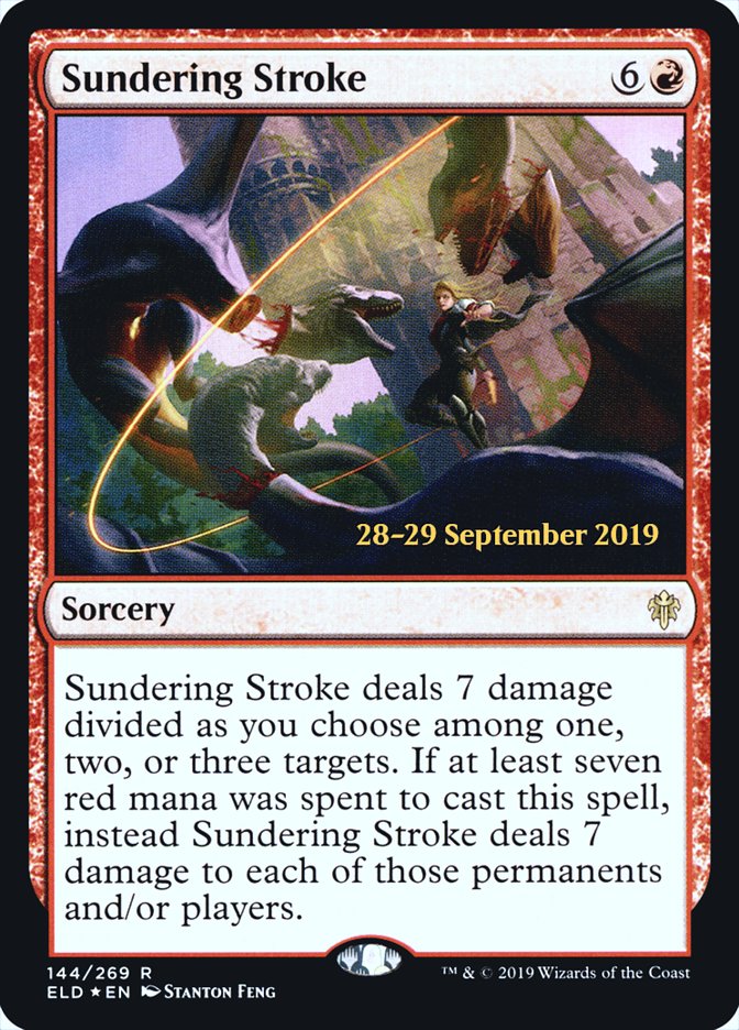 Sundering Stroke  [Throne of Eldraine Prerelease Promos] | Mega City Incorporated