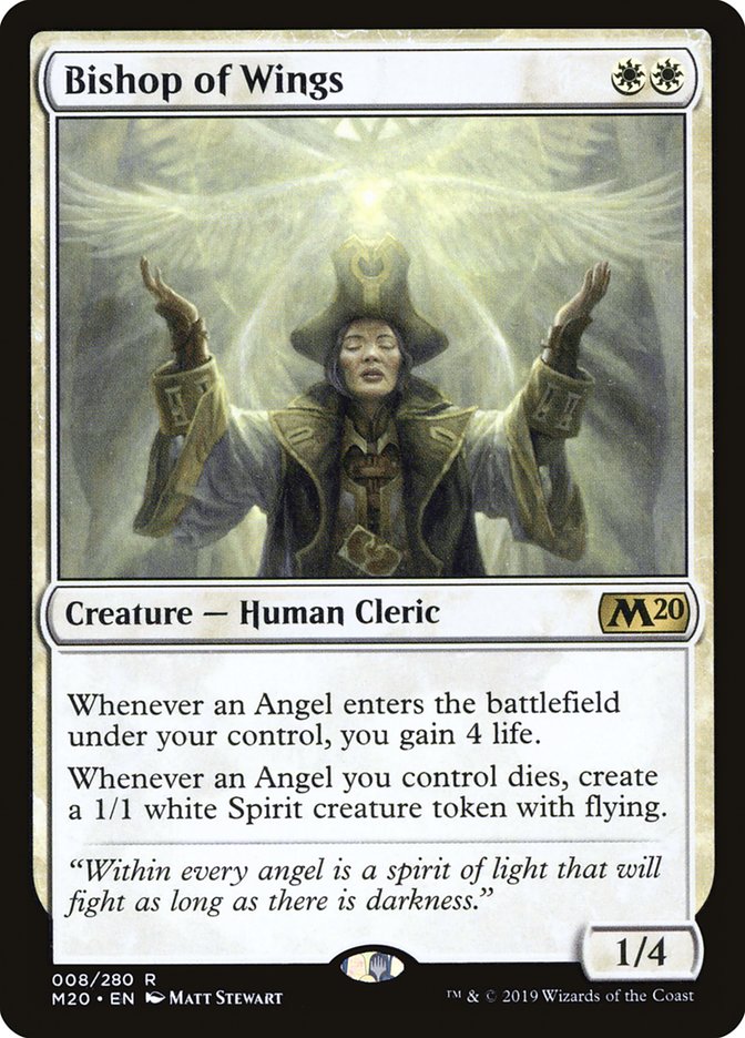 Bishop of Wings [Core Set 2020] | Mega City Incorporated