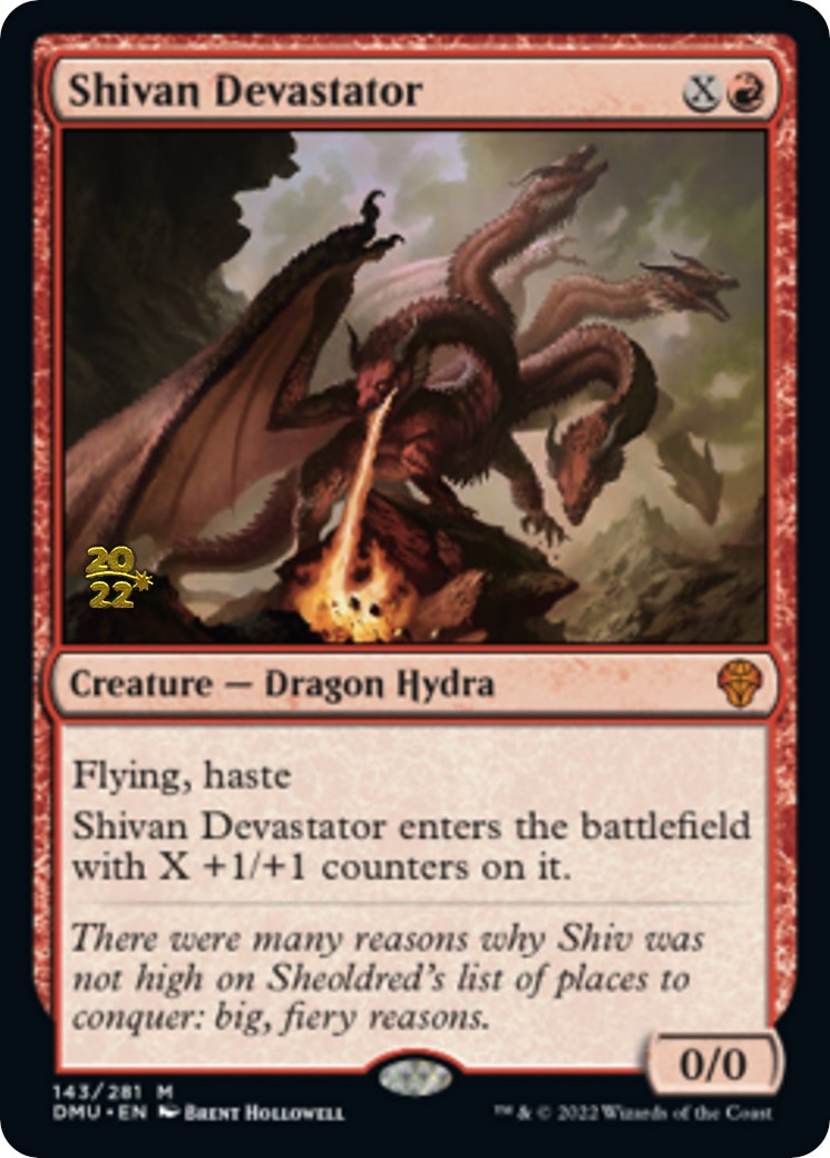 Shivan Devastator [Dominaria United Prerelease Promos] | Mega City Incorporated