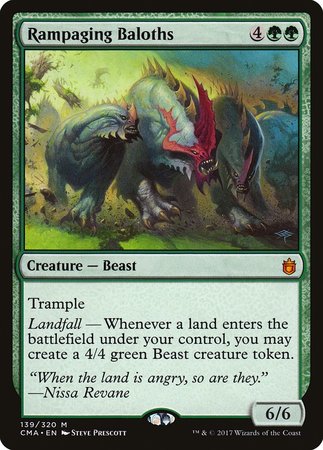 Rampaging Baloths [Commander Anthology] | Mega City Incorporated