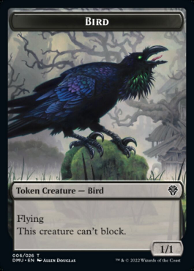 Bird Token (006) [Dominaria United Tokens] | Mega City Incorporated