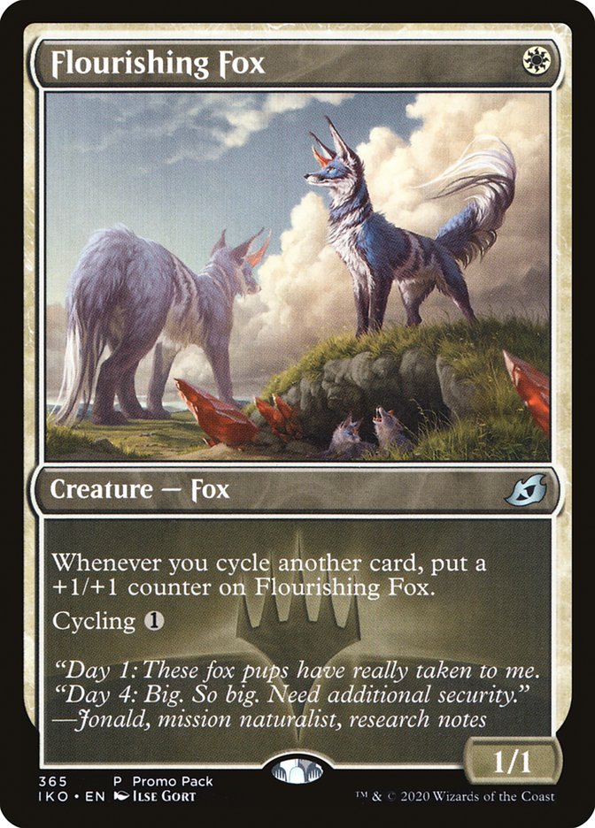 Flourishing Fox (Promo Pack) [Ikoria: Lair of Behemoths Promos] | Mega City Incorporated