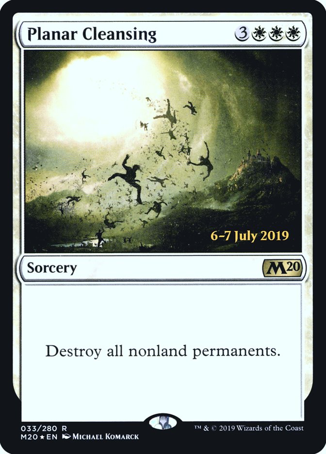 Planar Cleansing  [Core Set 2020 Prerelease Promos] | Mega City Incorporated