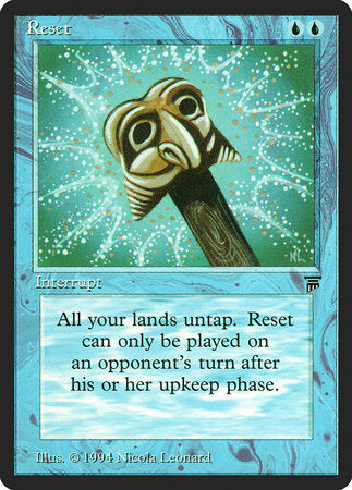 Reset [Legends] | Mega City Incorporated