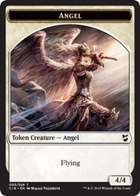 Angel // Soldier Double-sided Token [Commander 2018 Tokens] | Mega City Incorporated