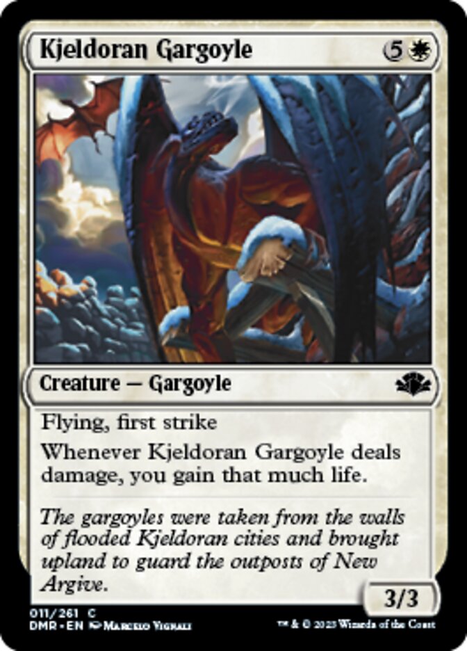 Kjeldoran Gargoyle [Dominaria Remastered] | Mega City Incorporated