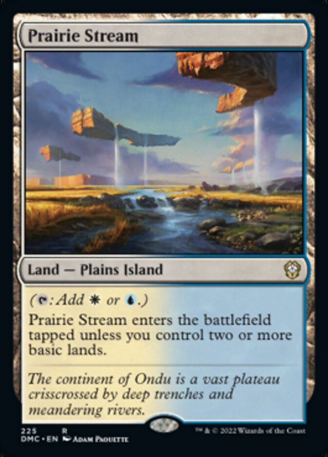 Prairie Stream [Dominaria United Commander] | Mega City Incorporated