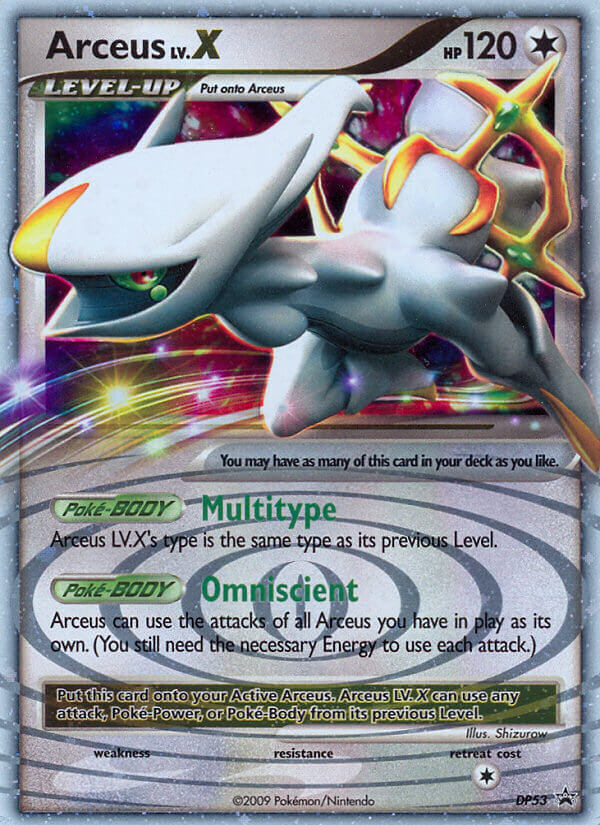 Arceus Lv.X (DP53) [Diamond & Pearl: Black Star Promos] | Mega City Incorporated