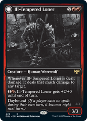Ill-Tempered Loner // Howlpack Avenger [Innistrad: Double Feature] | Mega City Incorporated