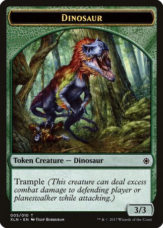 Dinosaur (005) Token [Ixalan Tokens] | Mega City Incorporated