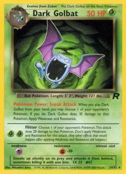 Dark Golbat (24/82) [Team Rocket Unlimited] | Mega City Incorporated