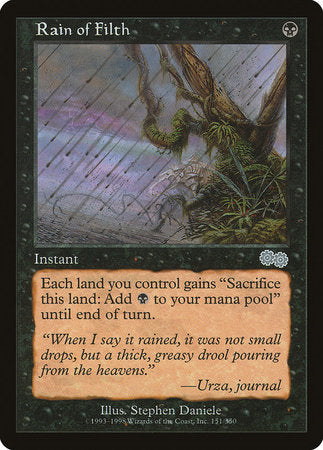 Rain of Filth [Urza's Saga] | Mega City Incorporated