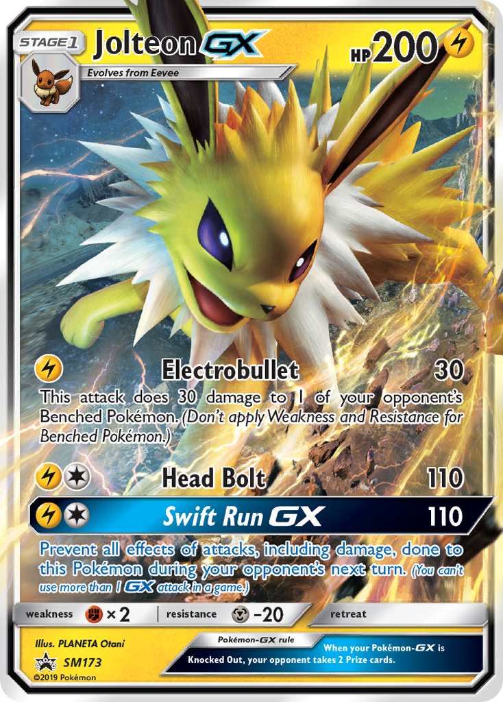 Jolteon GX (SM173) [Sun & Moon: Black Star Promos] | Mega City Incorporated