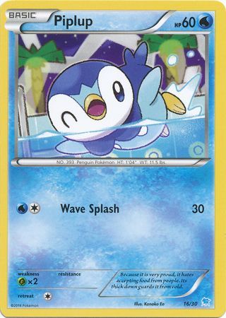 Piplup (16/30) [XY: Trainer Kit 3 - Suicune] | Mega City Incorporated