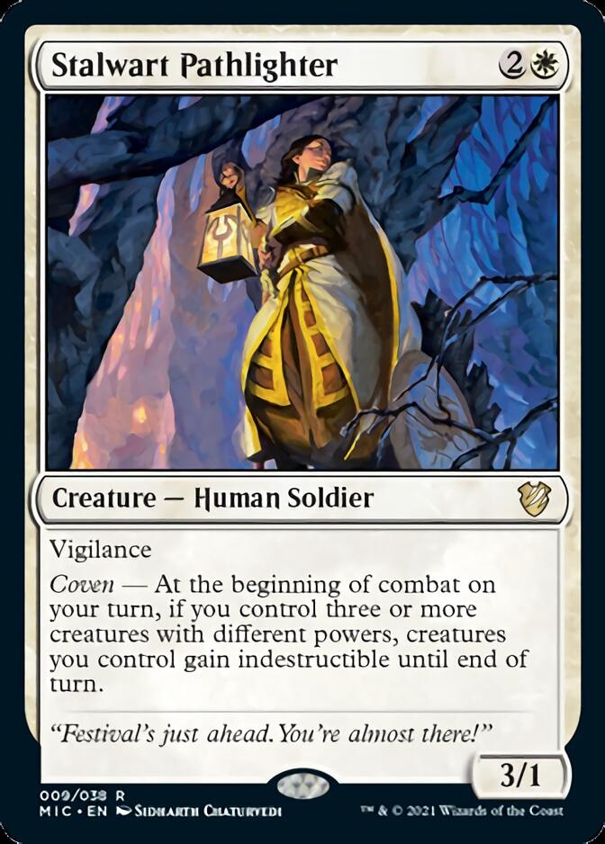 Stalwart Pathlighter [Innistrad: Midnight Hunt Commander] | Mega City Incorporated