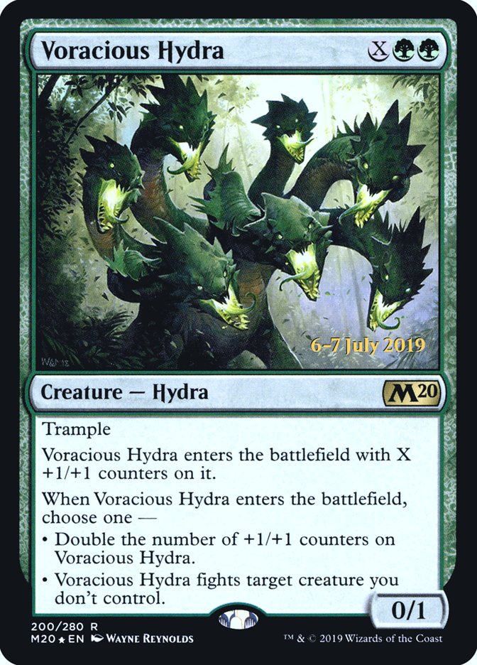 Voracious Hydra  [Core Set 2020 Prerelease Promos] | Mega City Incorporated