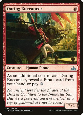 Daring Buccaneer [Rivals of Ixalan] | Mega City Incorporated