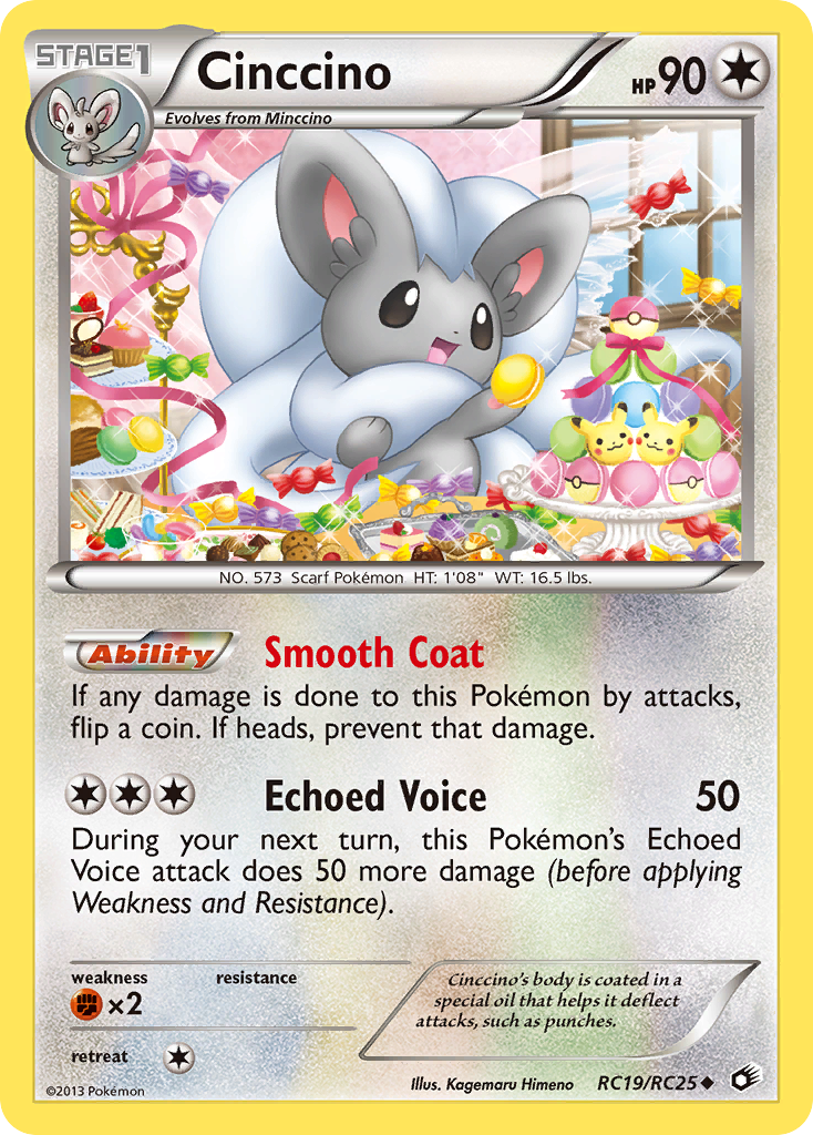 Cinccino (RC19/RC25) [Black & White: Legendary Treasures] | Mega City Incorporated