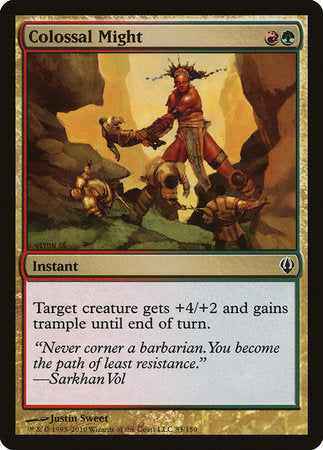 Colossal Might [Archenemy] | Mega City Incorporated