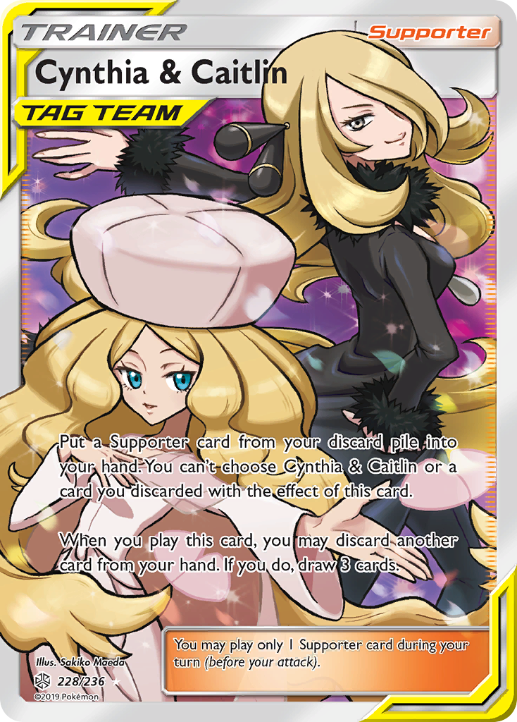 Cynthia & Caitlin (228/236) [Sun & Moon: Cosmic Eclipse] | Mega City Incorporated