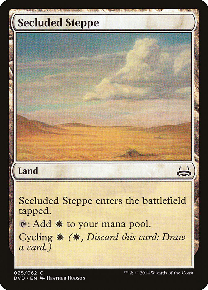 Secluded Steppe (Divine vs. Demonic) [Duel Decks Anthology] | Mega City Incorporated