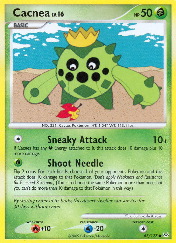 Cacnea (67/127) [Platinum: Base Set] | Mega City Incorporated