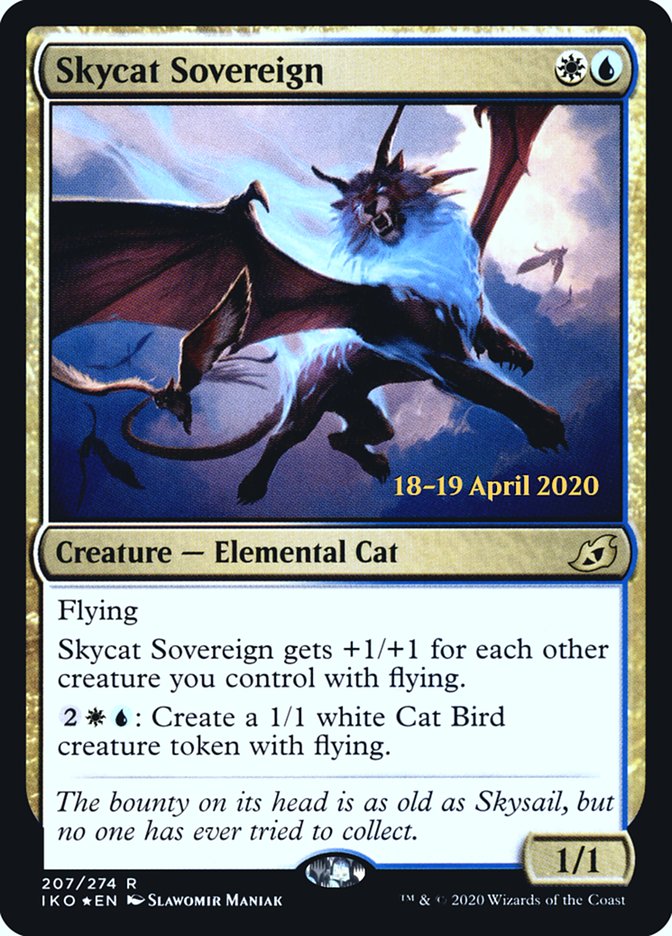 Skycat Sovereign  [Ikoria: Lair of Behemoths Prerelease Promos] | Mega City Incorporated