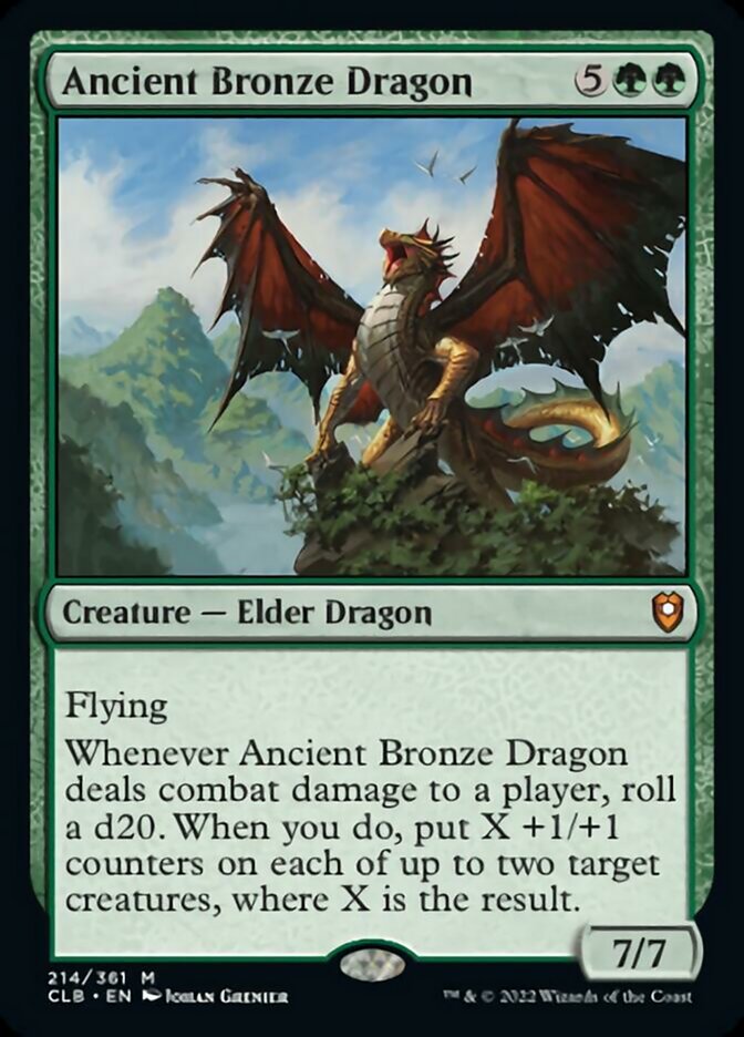 Ancient Bronze Dragon [Commander Legends: Battle for Baldur's Gate] | Mega City Incorporated