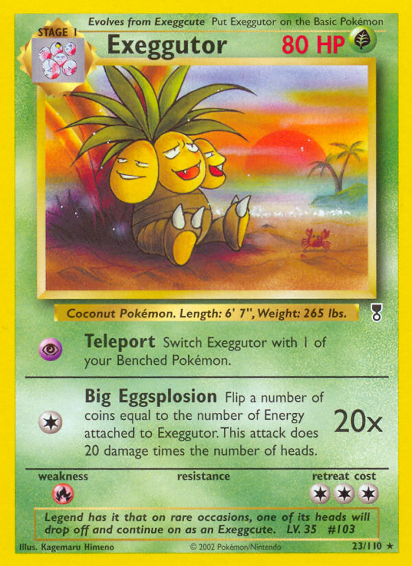 Exeggutor (23/110) [Legendary Collection] | Mega City Incorporated