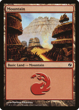 Mountain (76) [Duel Decks: Venser vs. Koth] | Mega City Incorporated