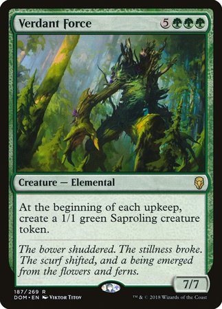 Verdant Force [Dominaria] | Mega City Incorporated