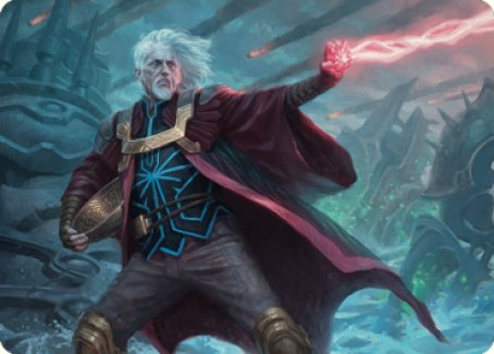 Urza, Lord Protector Art Card [The Brothers' War Art Series] | Mega City Incorporated