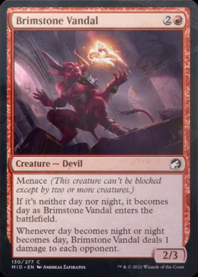 Brimstone Vandal [Innistrad: Midnight Hunt] | Mega City Incorporated