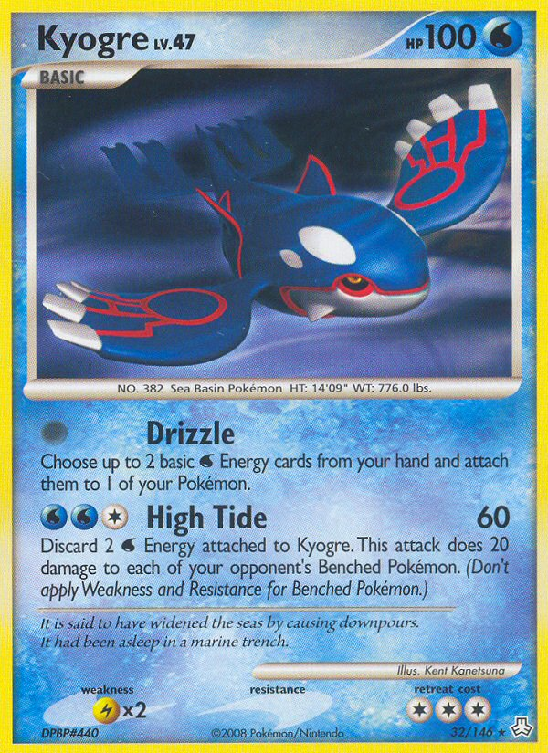 Kyogre (32/146) [Diamond & Pearl: Legends Awakened] | Mega City Incorporated