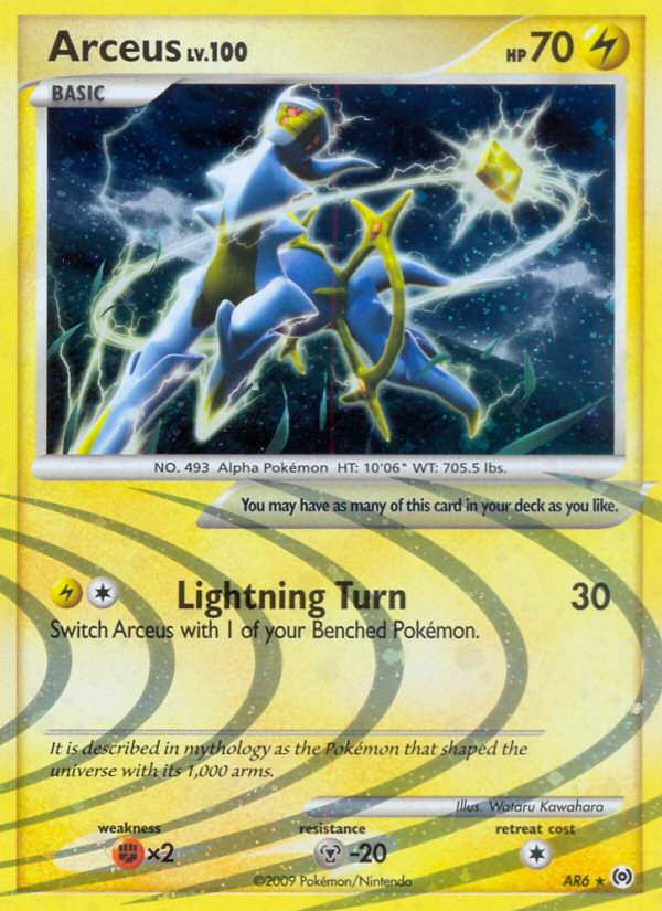 Arceus (AR6) [Platinum: Arceus] | Mega City Incorporated