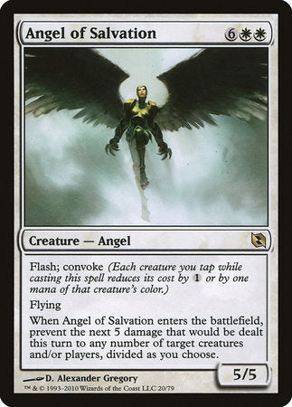 Angel of Salvation [Duel Decks: Elspeth vs. Tezzeret] | Mega City Incorporated