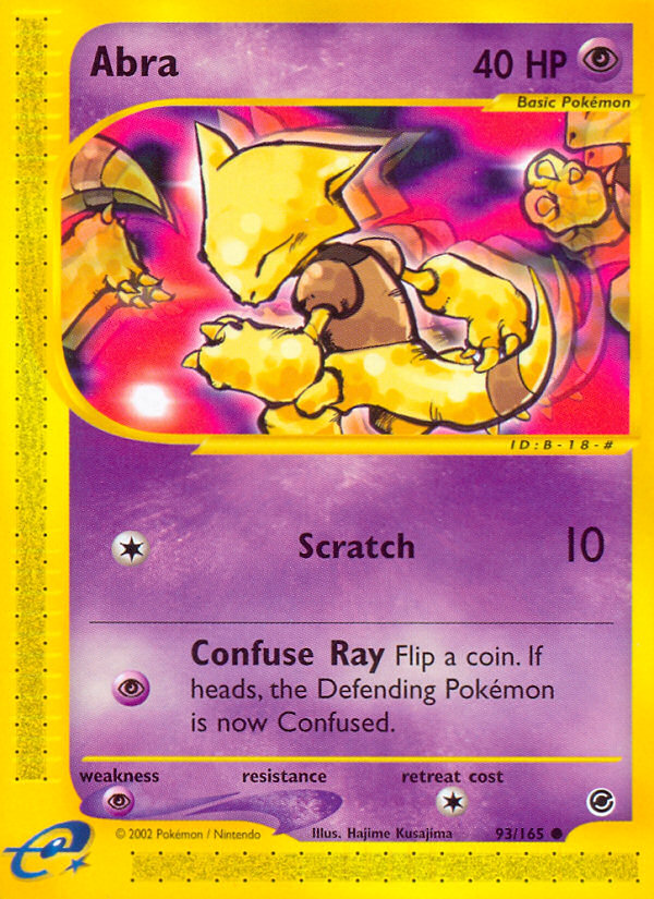 Abra (93/165) [Expedition: Base Set] | Mega City Incorporated