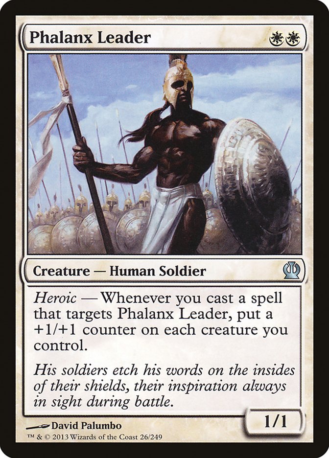 Phalanx Leader [Theros] | Mega City Incorporated