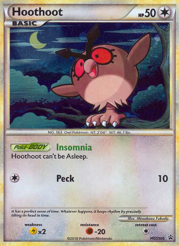 Hoothoot (HGSS05) [HeartGold & SoulSilver: Black Star Promos] | Mega City Incorporated