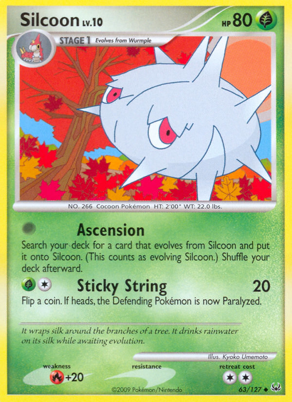 Silcoon (63/127) [Platinum: Base Set] | Mega City Incorporated