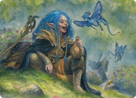 Feywild Trickster Art Card [Dungeons & Dragons: Adventures in the Forgotten Realms Art Series] | Mega City Incorporated